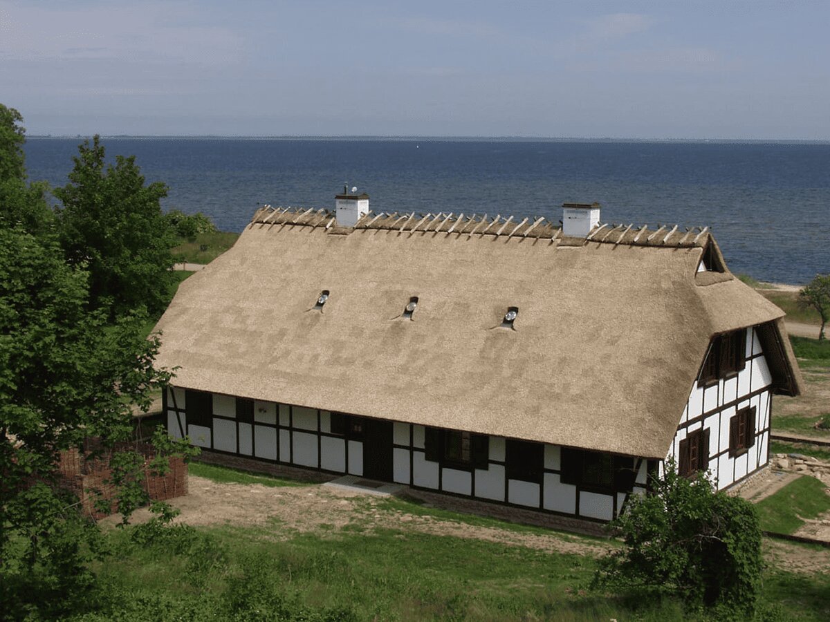 dach z trzciny